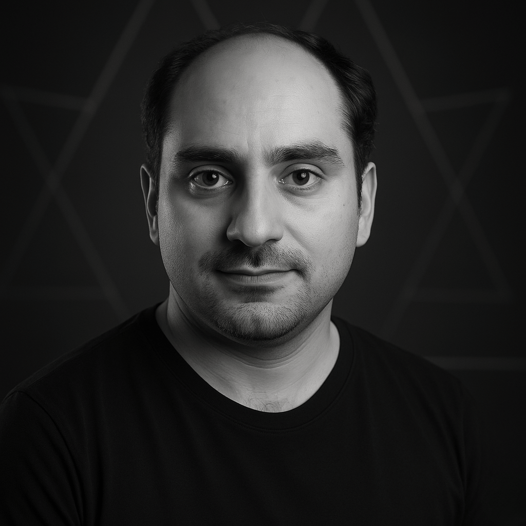 Portrait photo of Pouya Javadi, Co-founder and Builder of Symbol